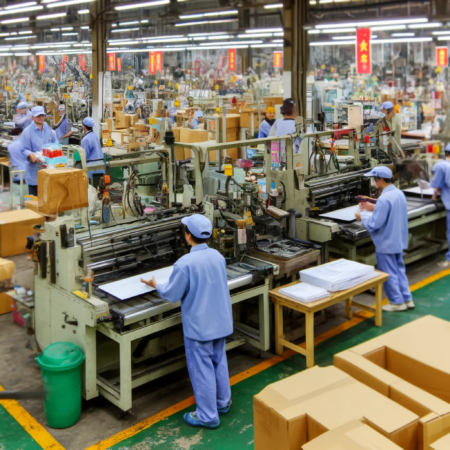 China’s Factory Data Signals Weak Domestic Demand.