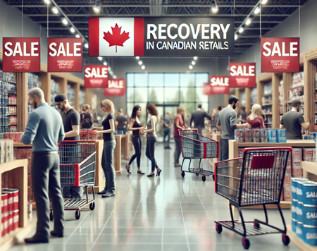 Canada Retail Sales Rebound After a 0.3% June Decline