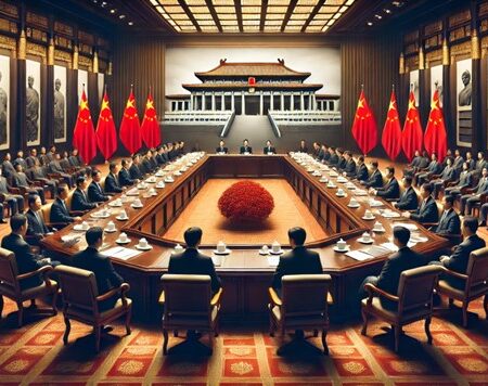 China Discuss Economic Threats, Reaffirm State-Led Approach